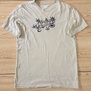 Kids Nike Beige Tee with Eye Embroidery
